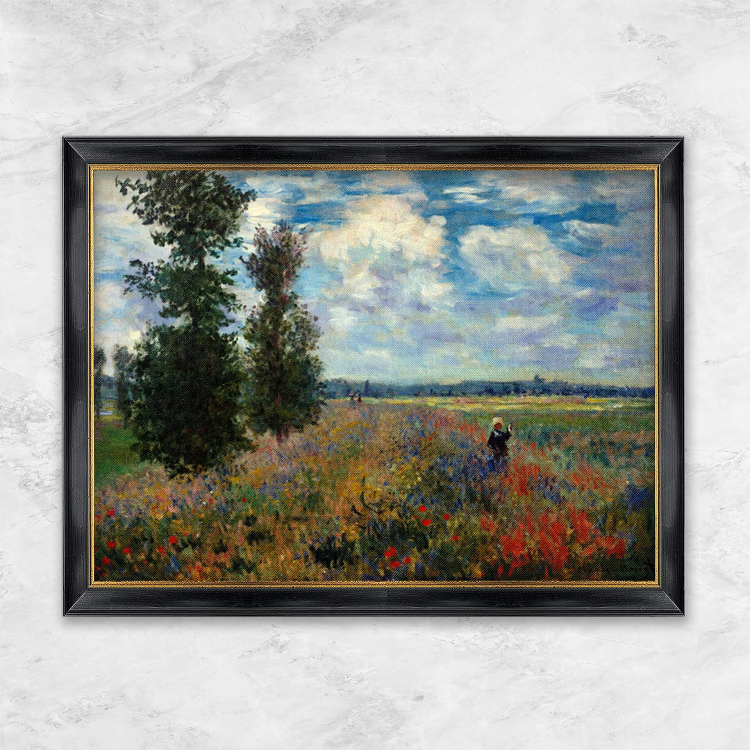 "Das Mohnfeld" | Claude Monet