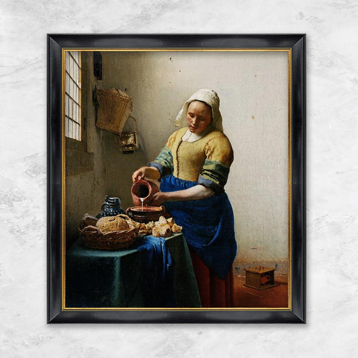 "Milchausgießende Magd" | Johannes Vermeer
