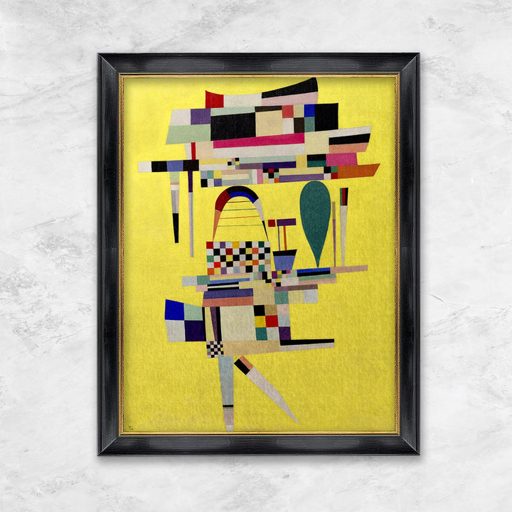 "Die gelbe Leinwand" | Wassily Kandinsky
