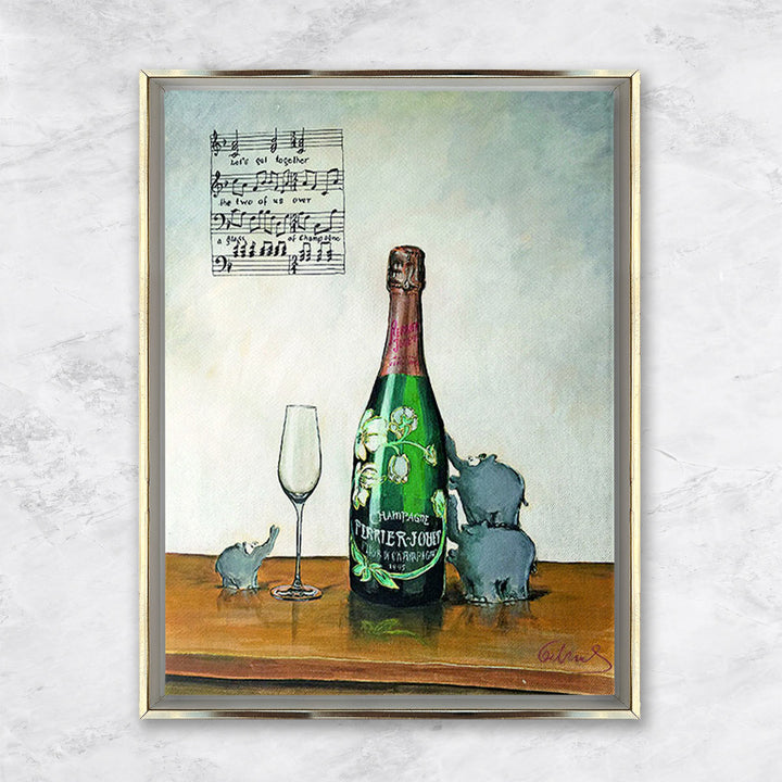 "A Glass of Champagne" | Otto Waalkes