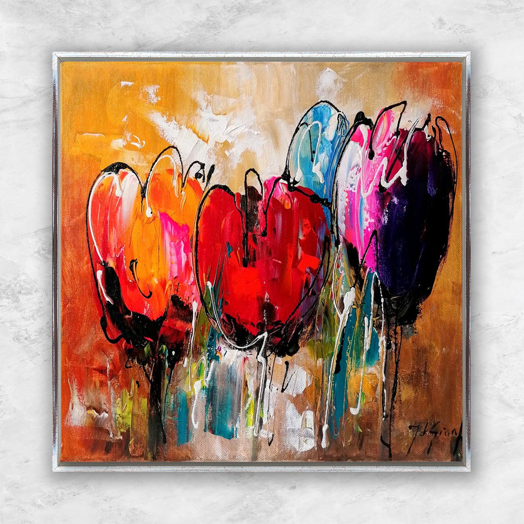 "Abstrakte Tulpen Ⅰ" | Jochem De Graaf