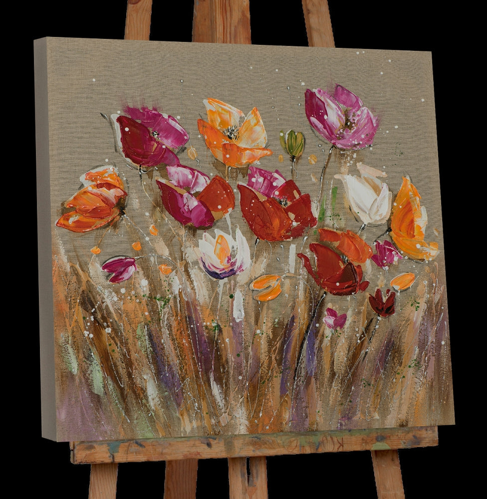 Hübsche farbenfrohe Blumen