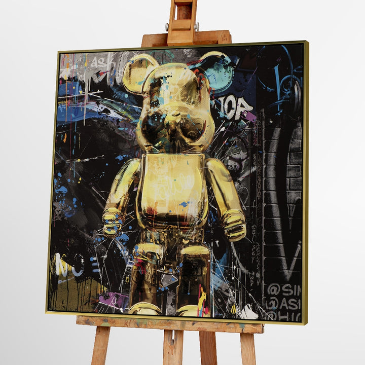 It is a golden bear