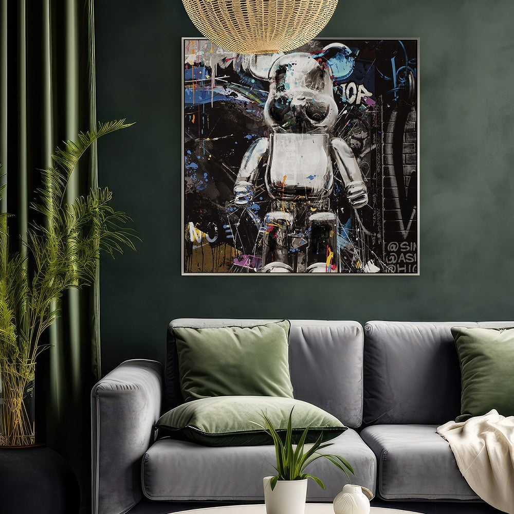 It is a silver bear