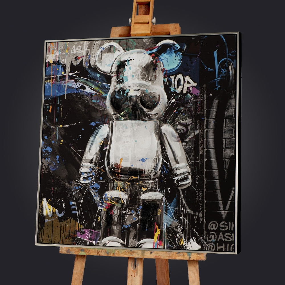 It is a silver bear