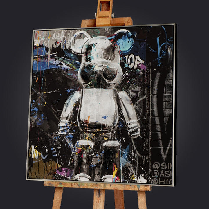 It is a silver bear