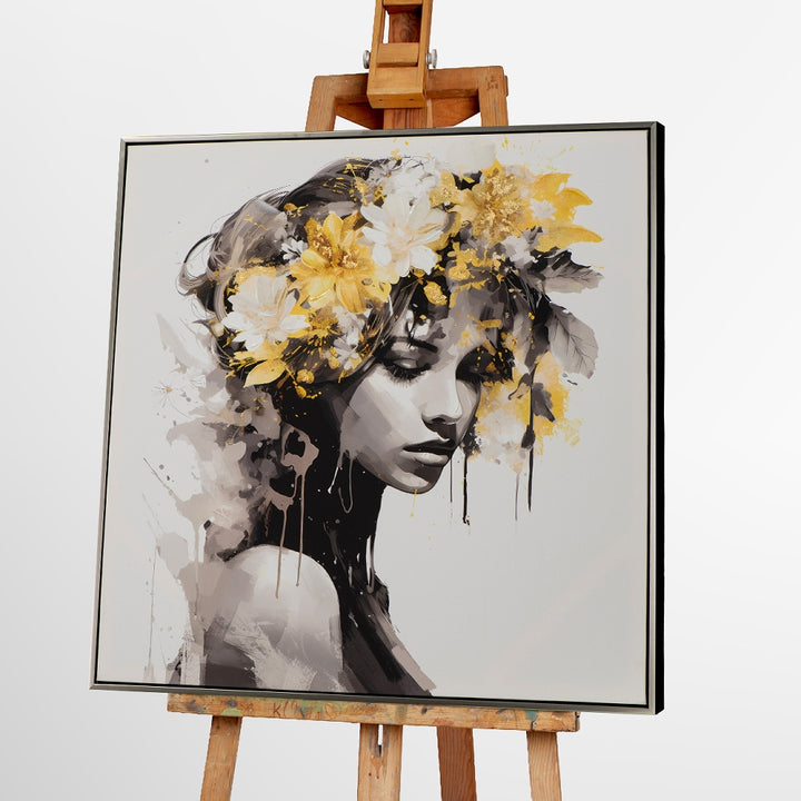 Golden Flower Beauty