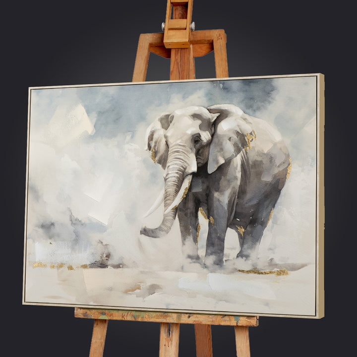 Sand coloured Elephant
