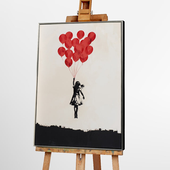 Flying Ballon Girl