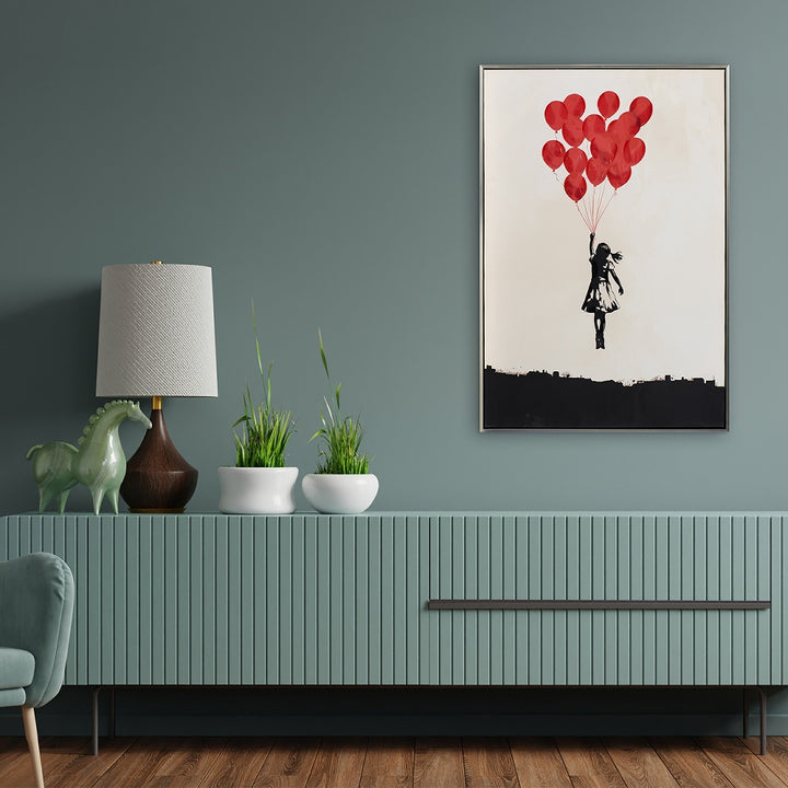 Flying Ballon Girl