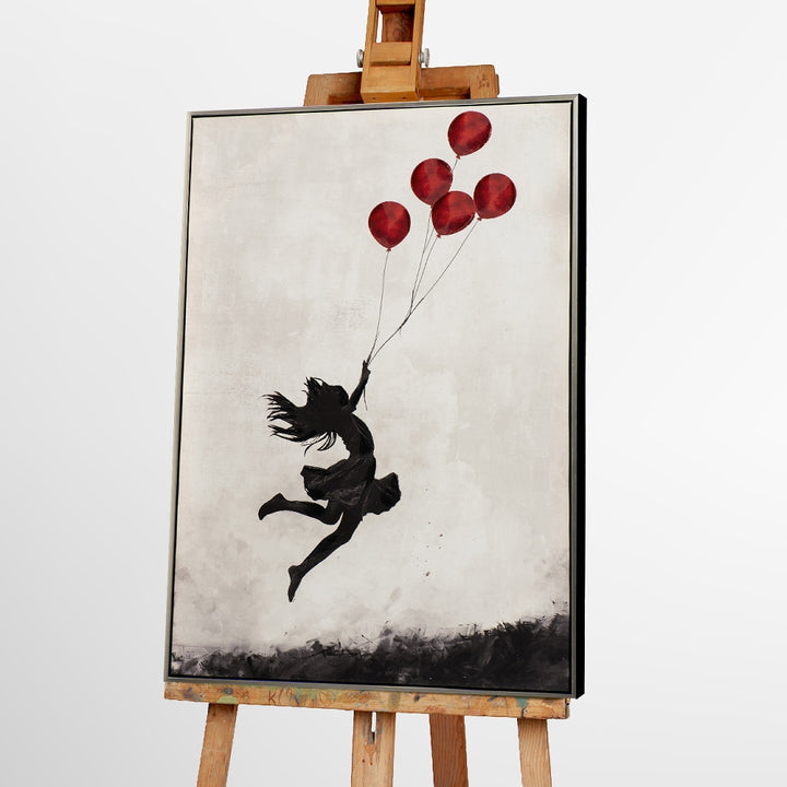 Jumping Ballon Girl