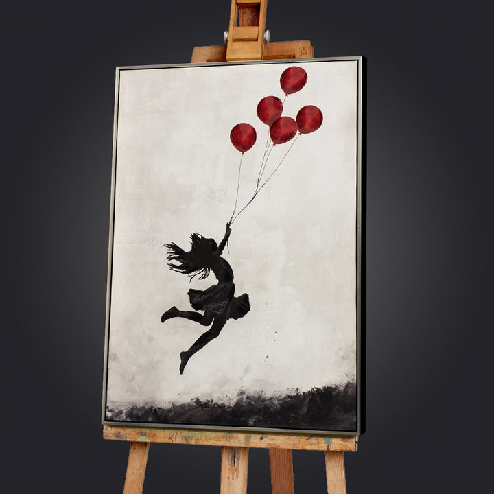 Jumping Ballon Girl