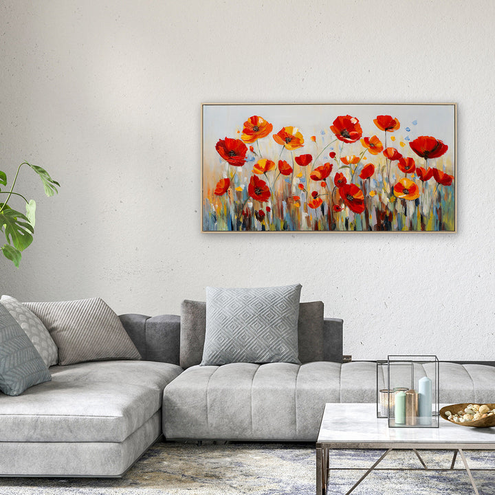 Poppy Field | Acrylgemälde