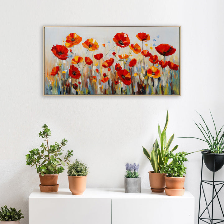 Poppy Field | Acrylgemälde