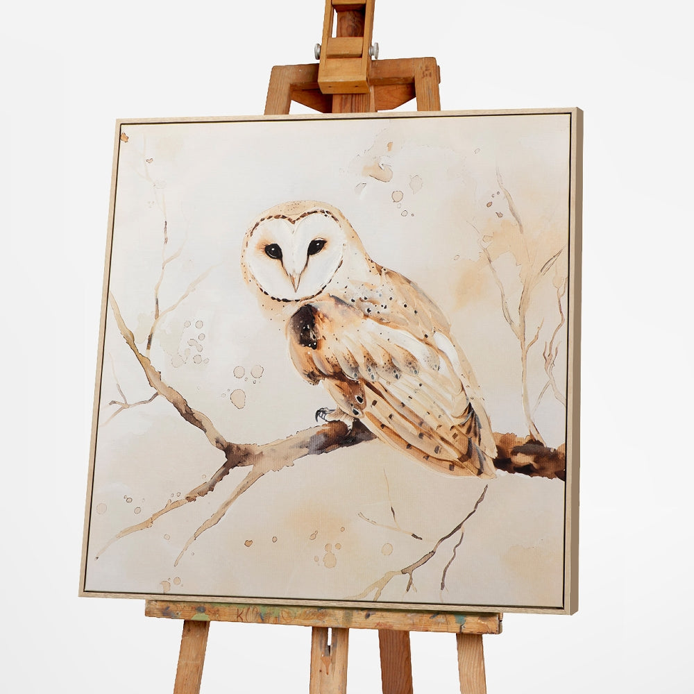 Natural Barn Owl