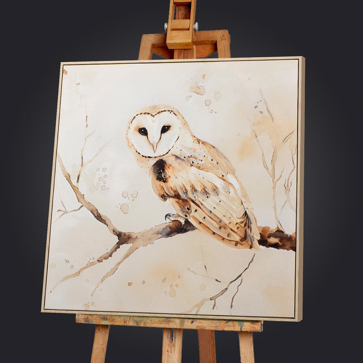 Natural Barn Owl