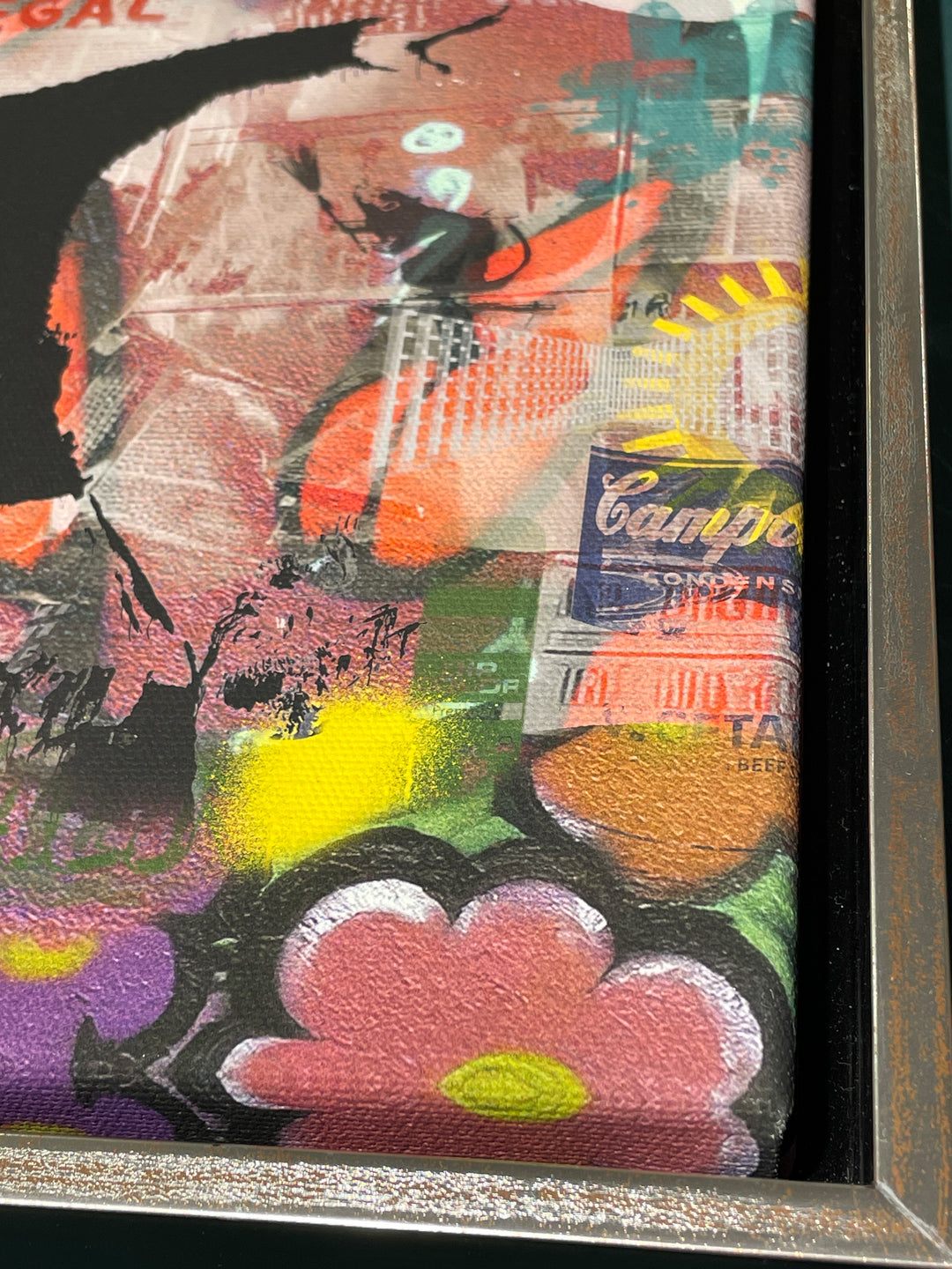 Hommage an Banksy Collage