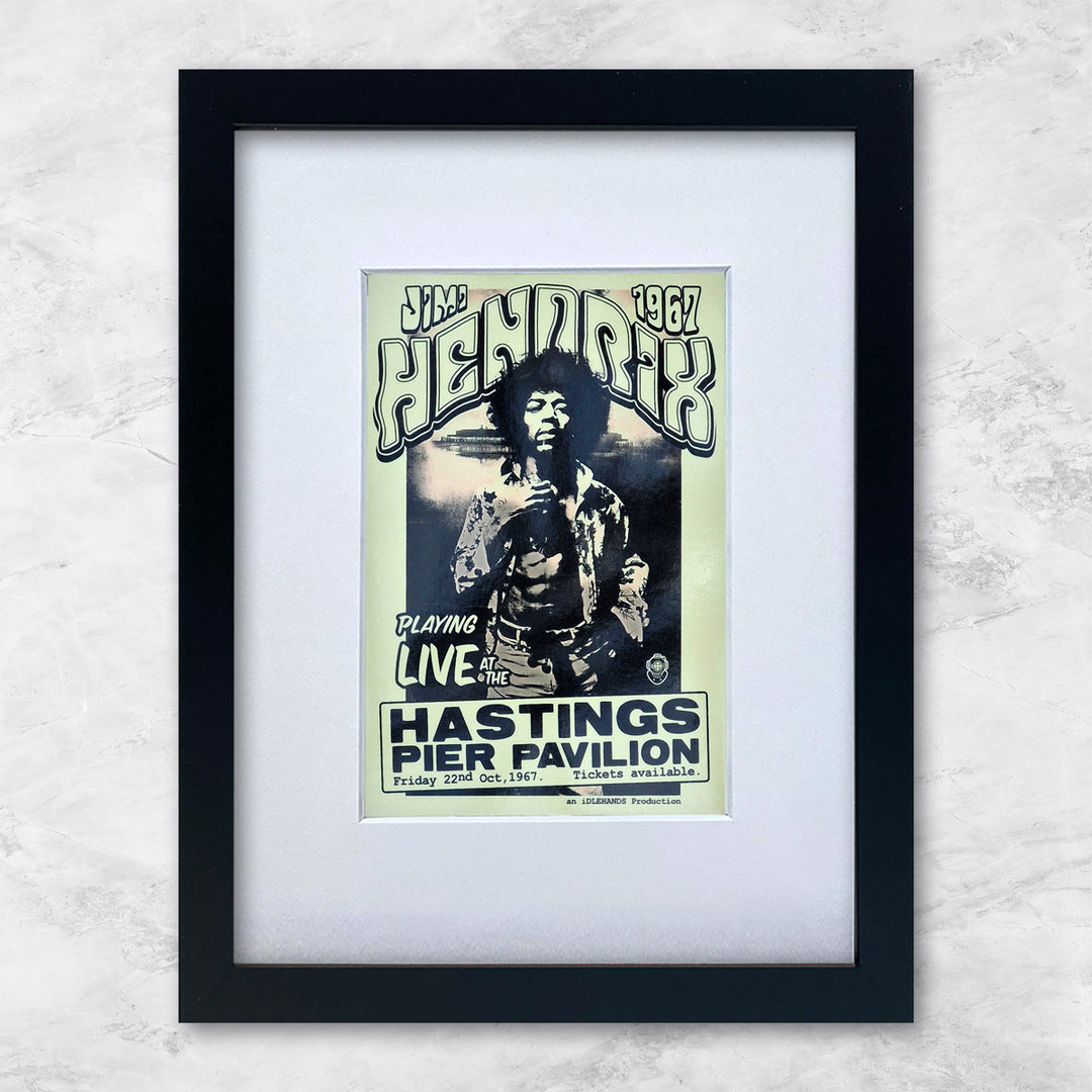 Jimi Hendrix (1967) | Berühmte Persönlichkeiten Miniprints