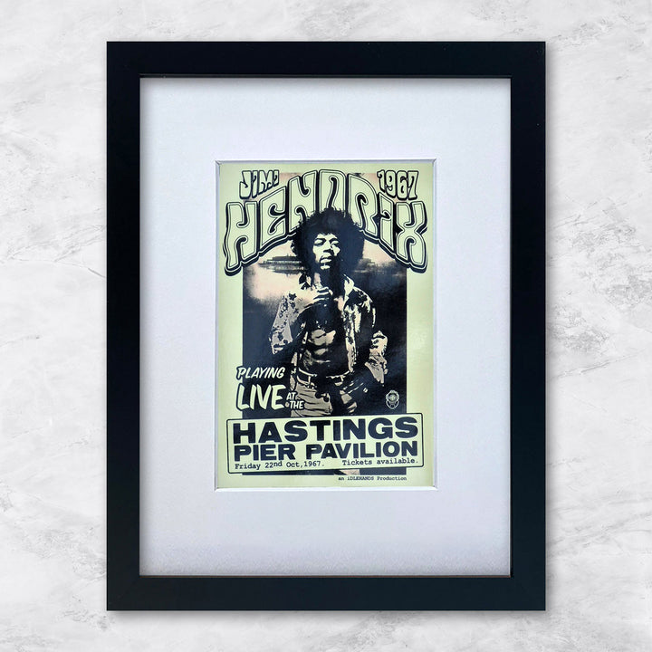 Jimi Hendrix (1967) | Berühmte Persönlichkeiten Miniprints