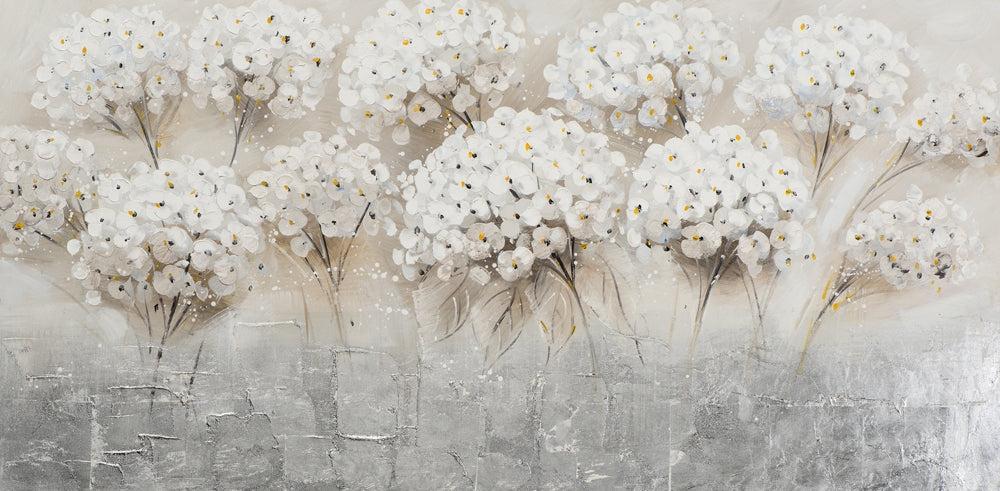 Feld mit Chrysanthemen