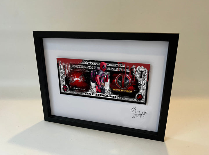 Skyyloft DEADPOOL DOLLAR – gerahmt