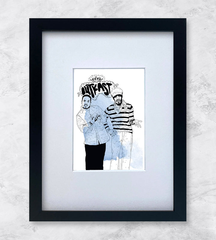 Outkast | Popkultur Miniprints