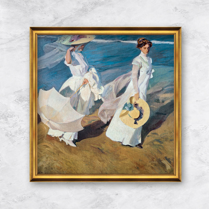 "Spaziergang am Strand" | Joaquin Sorolla