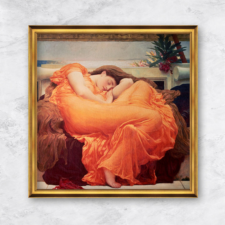 "Flaming June" |  Frederic Leighton