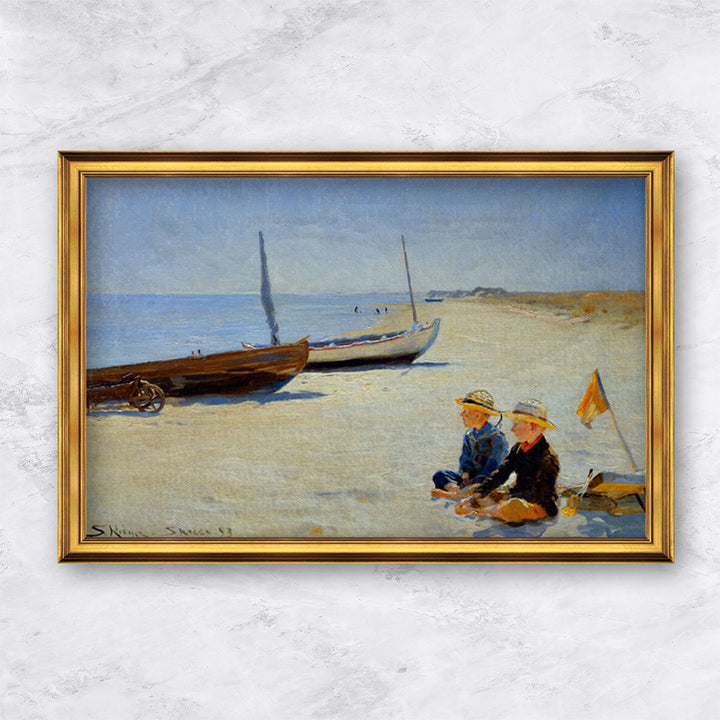 "Jungen am Strand von Skagen" | Peder Severin Krøyer