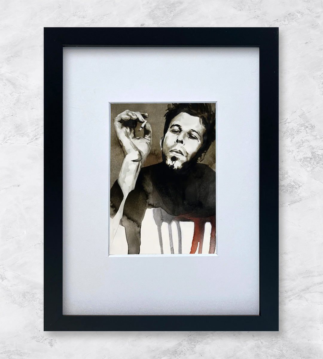 Tom Waits | Berühmte Persönlichkeiten Miniprints