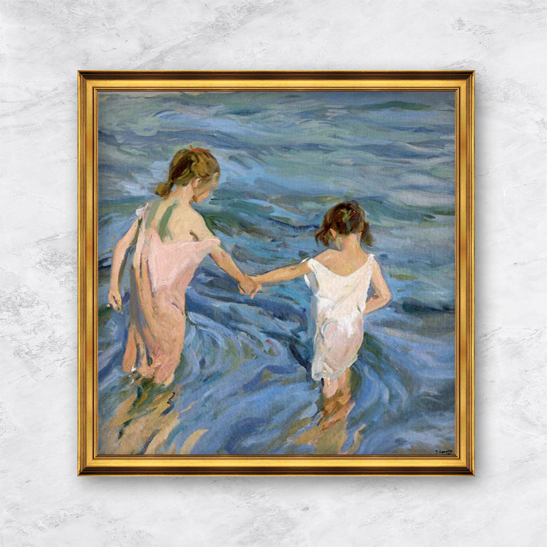 "Children in the Sea" | Joaquin Sorolla