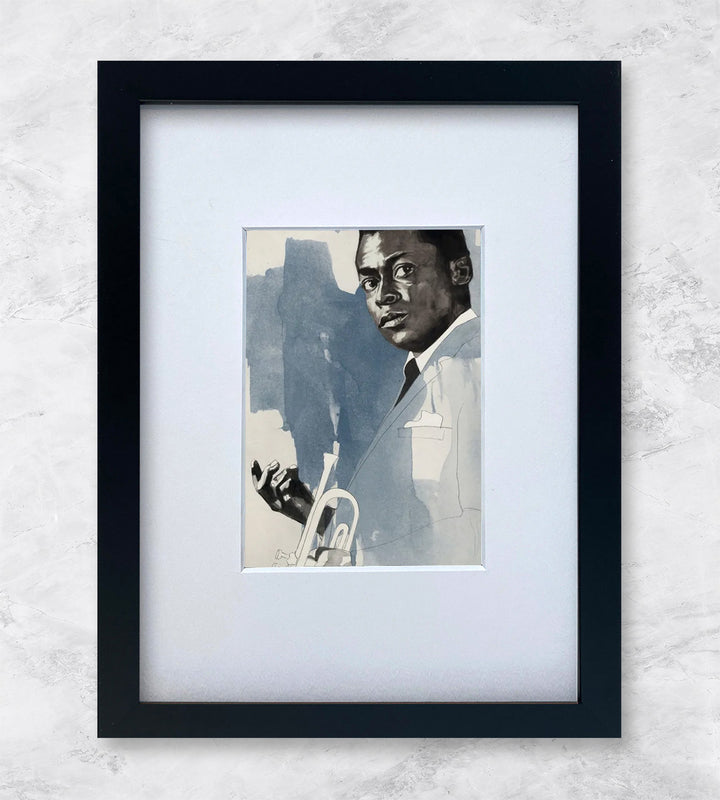 Miles Davis | Berühmte Persönlichkeiten Miniprints