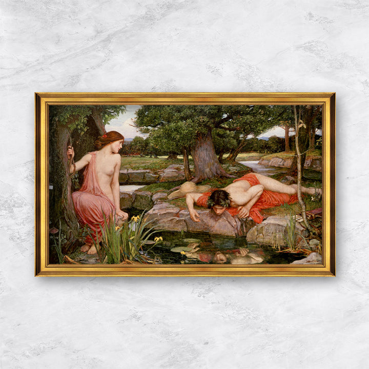 "Echo and Narcissus" | John William Waterhouse