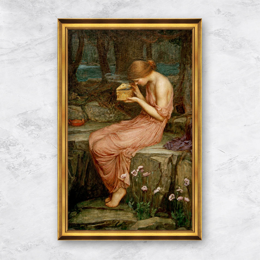 "Psyche Opening the Golden Box" | John William Waterhouse