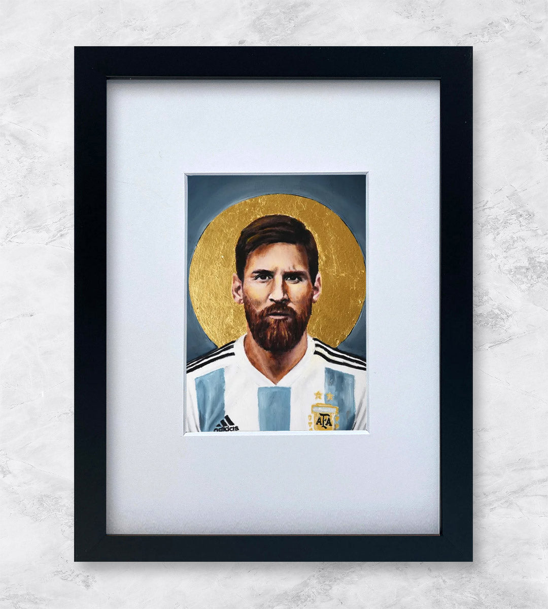 Lionel Messi | Berühmte Persönlichkeiten Miniprints