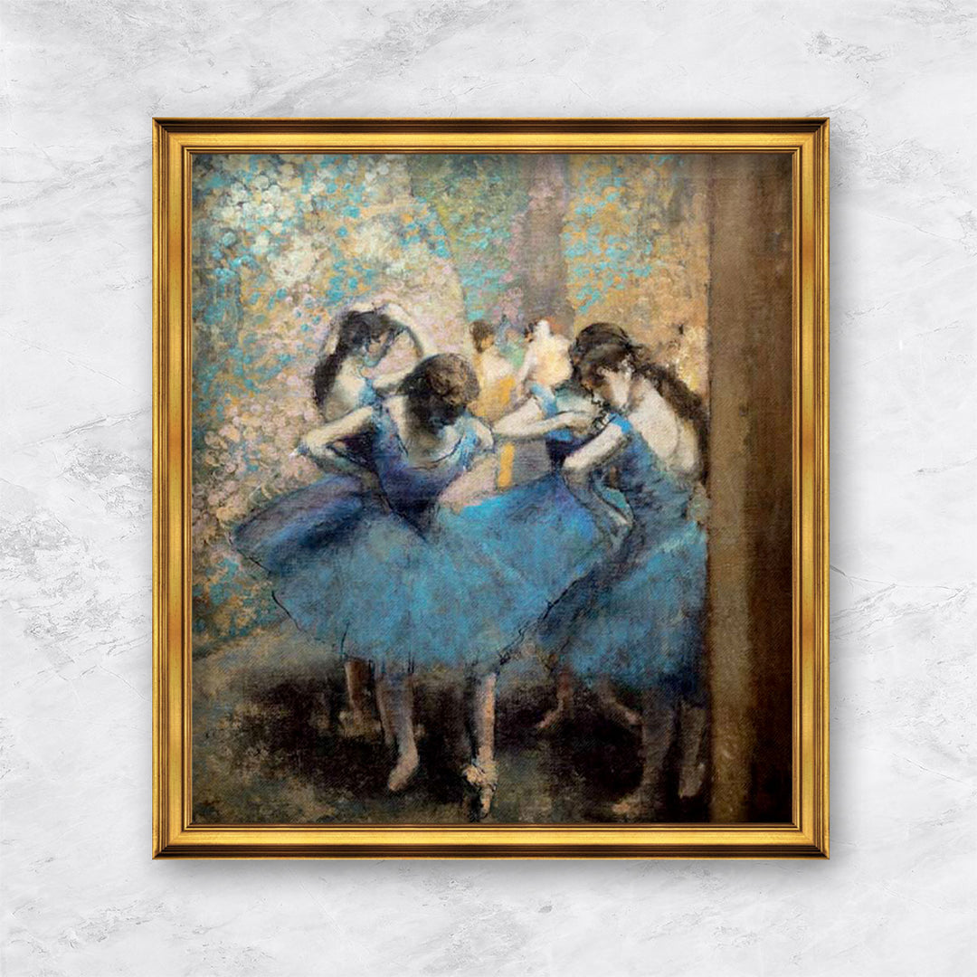 "Die blauen Tänzerinnen" | Edgar Degas