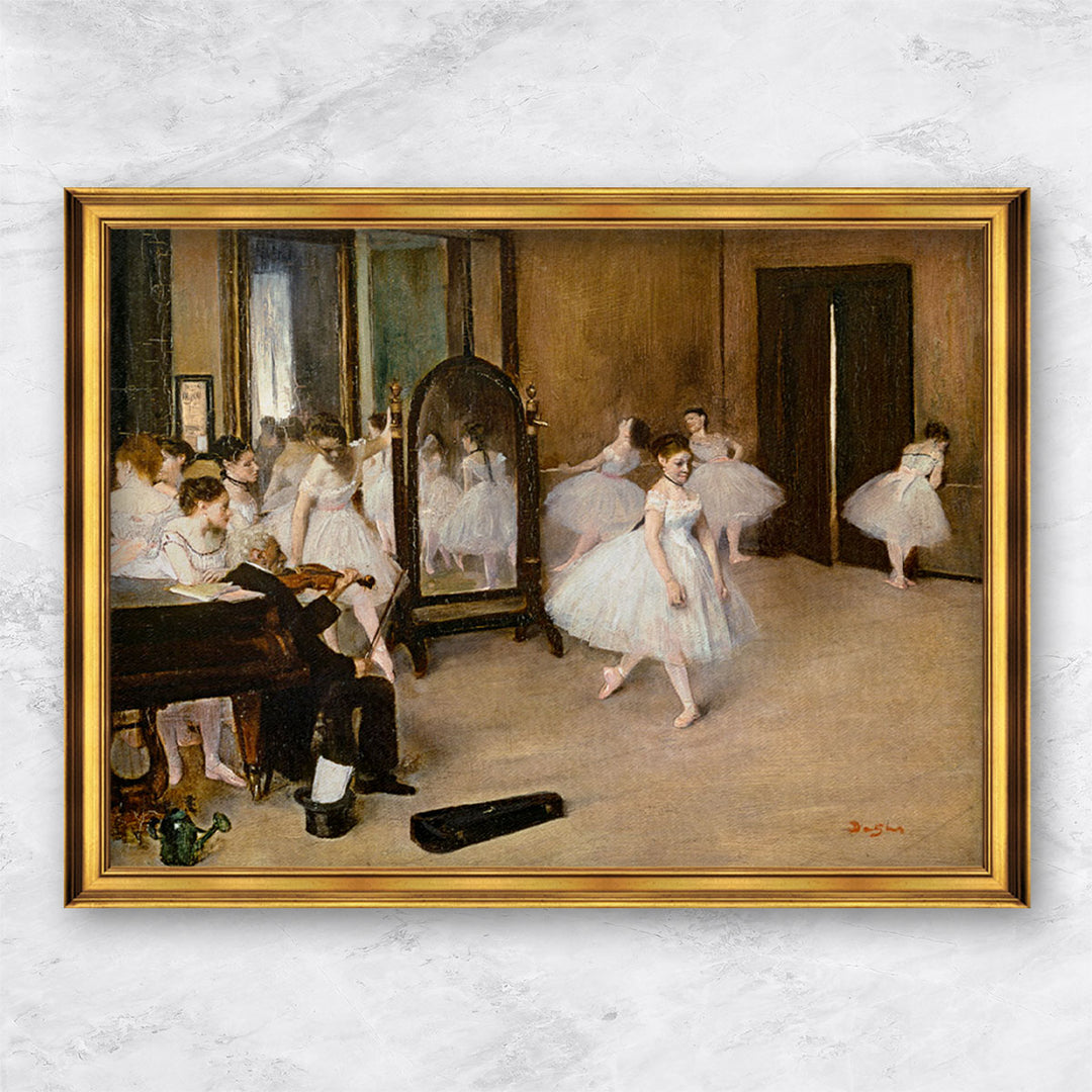 "Tanzklasse (Classe de danse)" | Edgar Degas