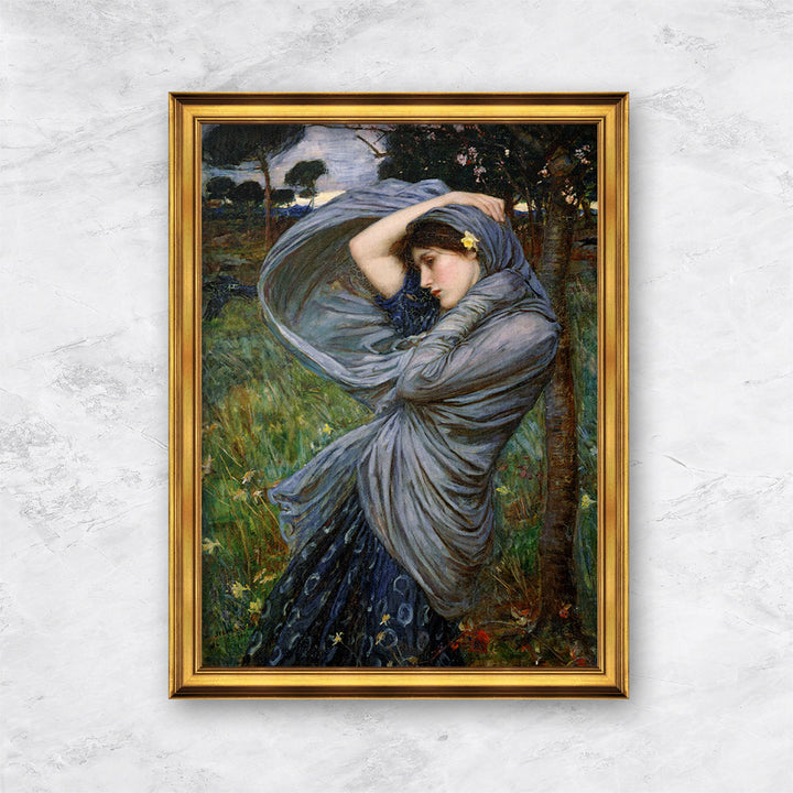 "Boreas" | John William Waterhouse