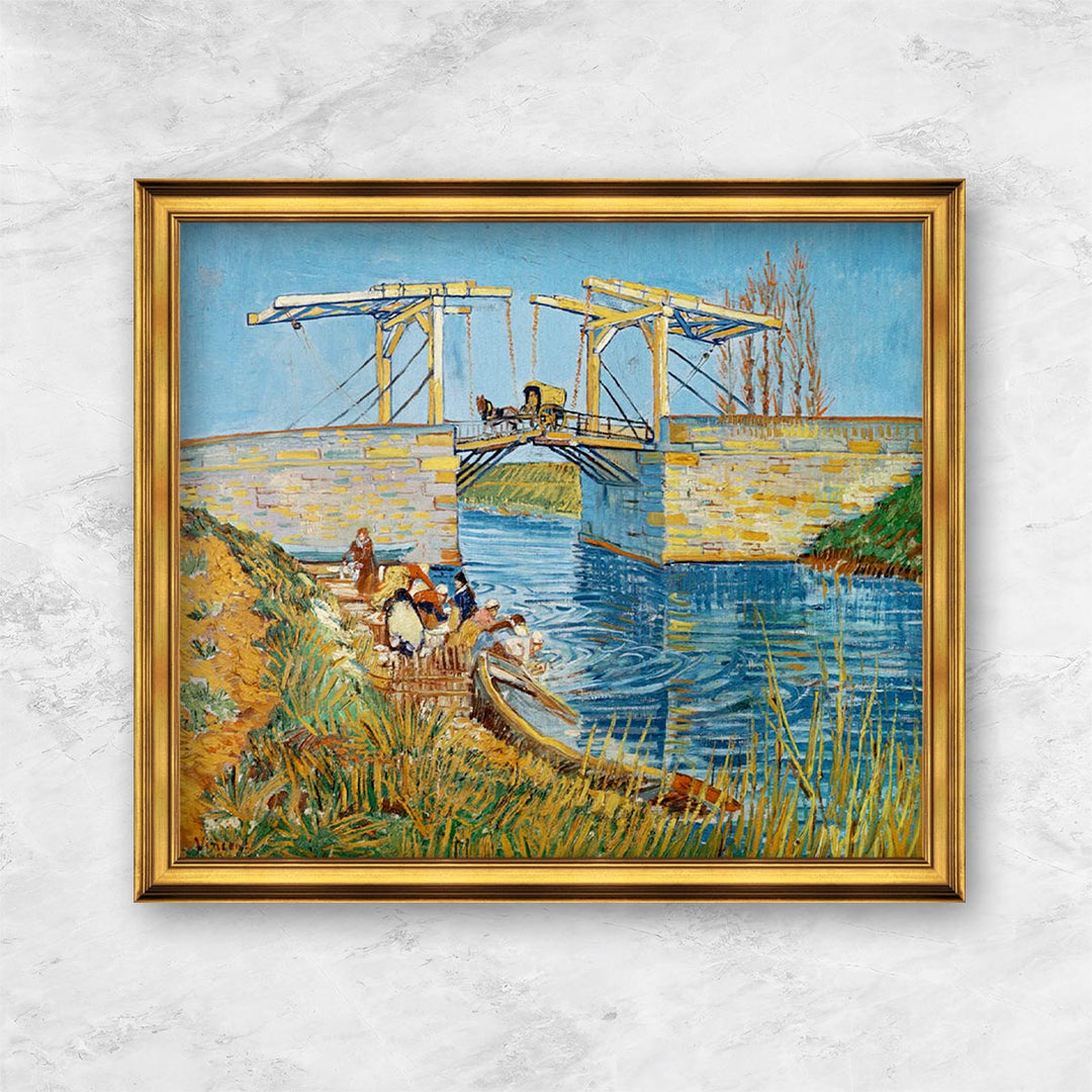 "Die Brücke von Langlois mit Wäscherinnen" | Vincent van Gogh