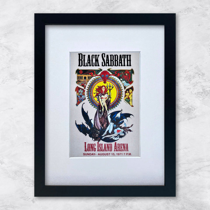 Black Sabbath (1971)| Berühmte Persönlichkeiten Miniprints