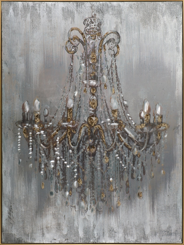 Kronleuchter in silber