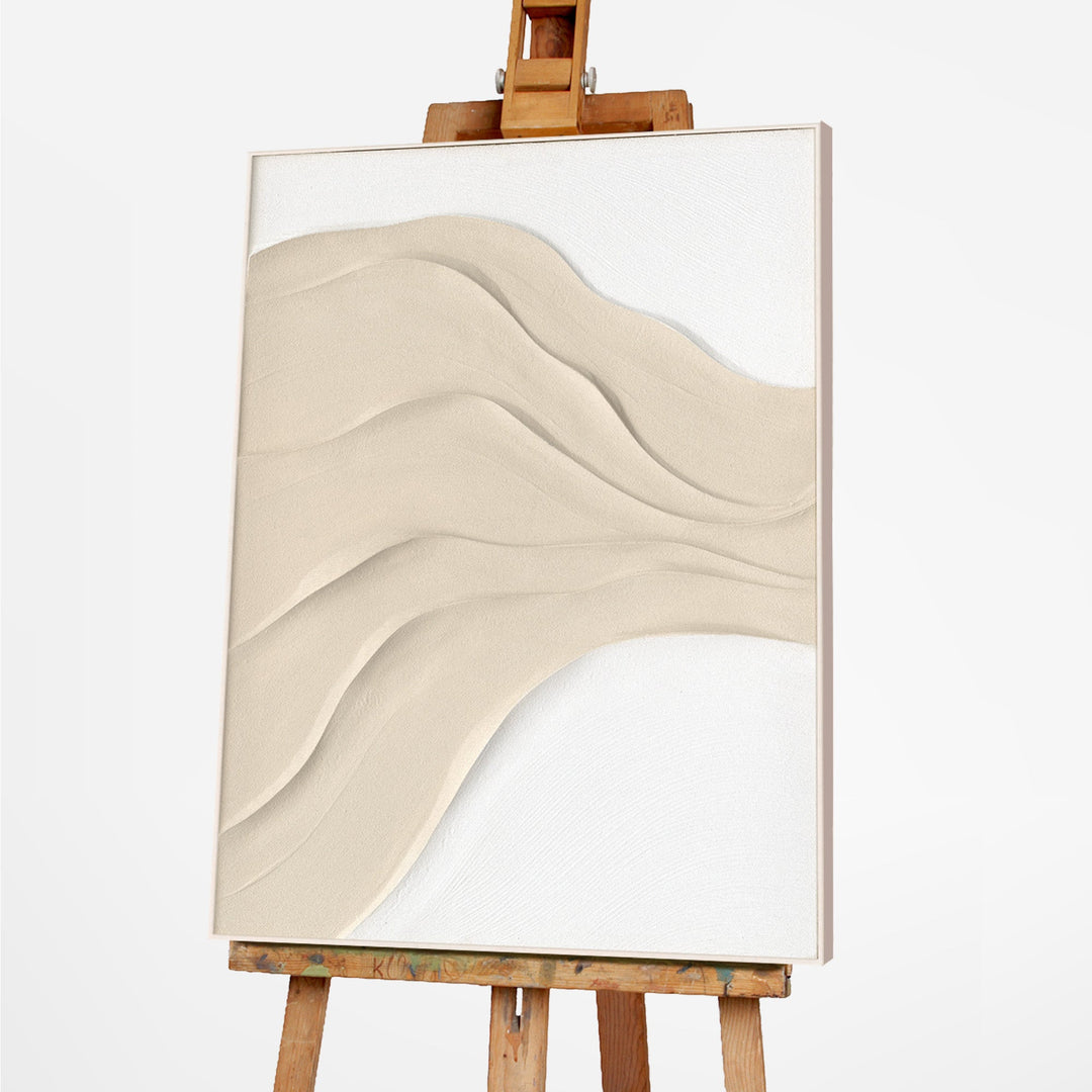 Bright Sandy Waves | Acrylgemälde