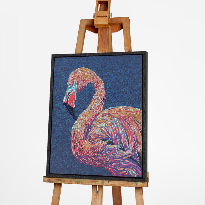 Schillender Flamingo