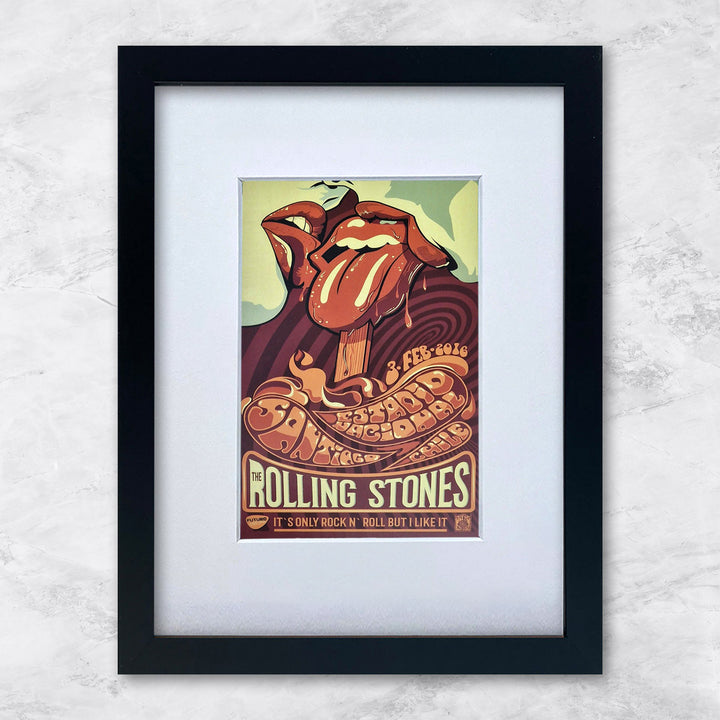 The Rolling Stones (2016)| Berühmte Persönlichkeiten Miniprints