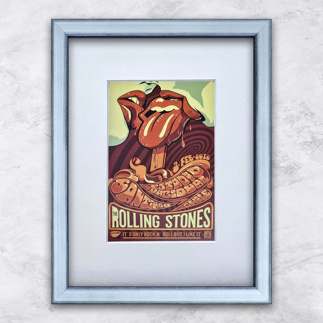 The Rolling Stones (2016)| Berühmte Persönlichkeiten Miniprints