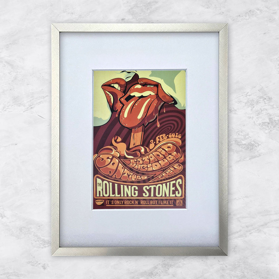 The Rolling Stones (2016)| Berühmte Persönlichkeiten Miniprints