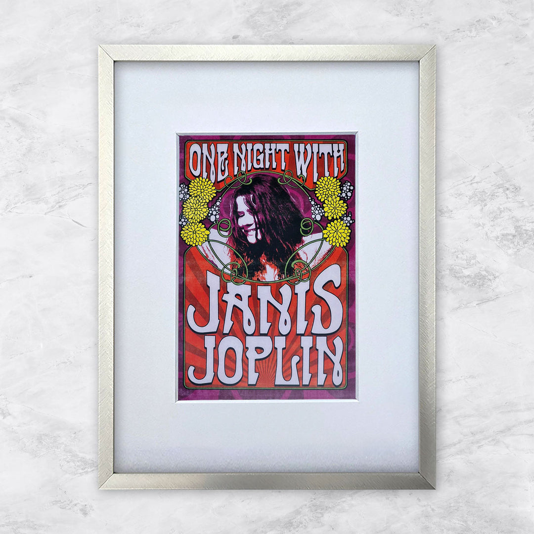 Janis Joplin | Berühmte Persönlichkeiten Miniprints