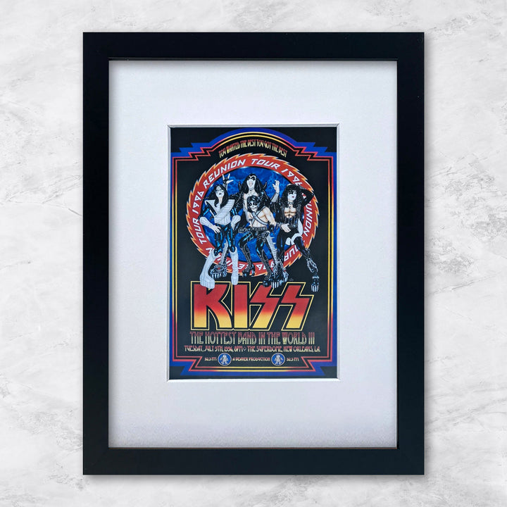 Kiss (Superdome 09.07.1996) | Berühmte Persönlichkeiten Miniprints