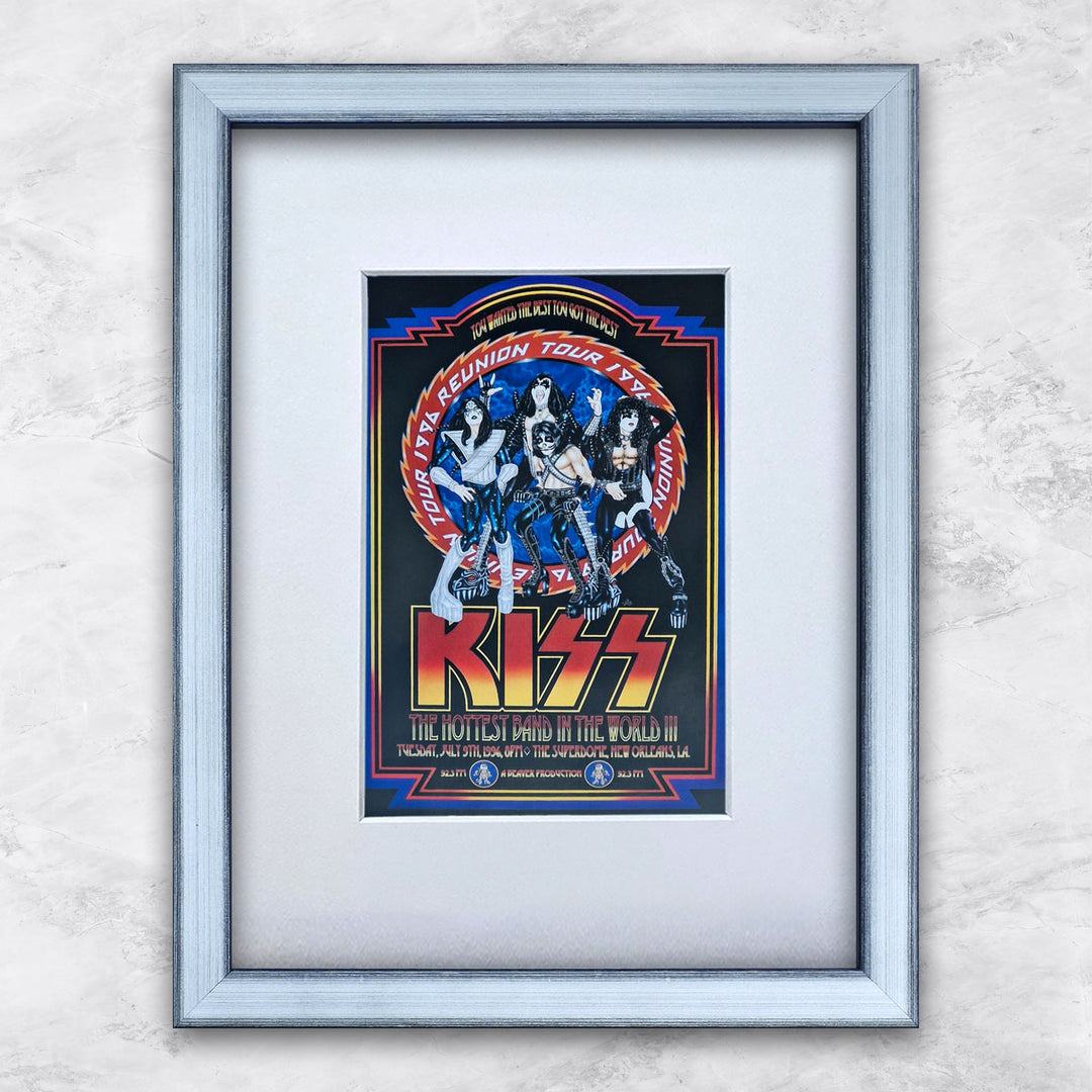 Kiss (Superdome 09.07.1996) | Berühmte Persönlichkeiten Miniprints