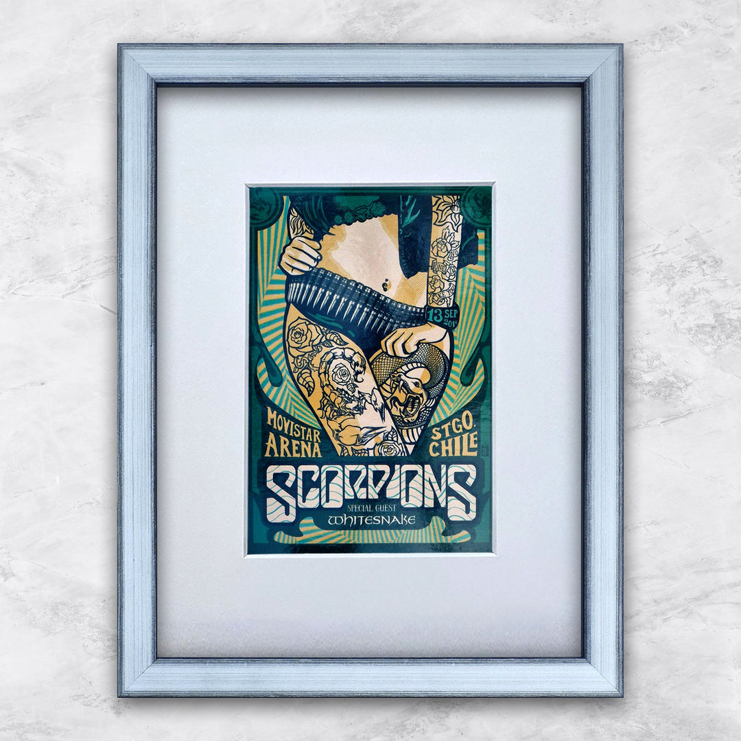 Scorpions (Movistar Arena 13.09.2019) | Berühmte Persönlichkeiten Miniprints